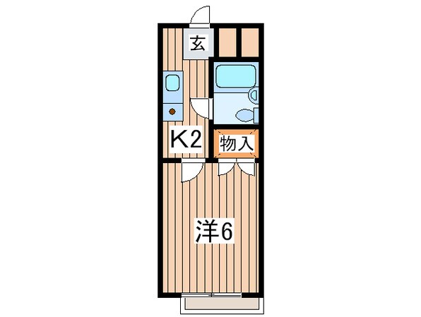 ハ－トランド羽沢の物件間取画像